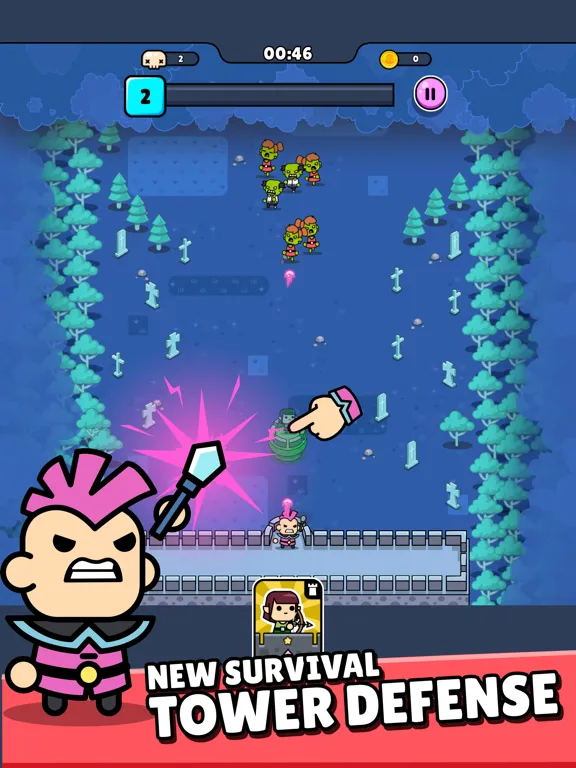 Zrzuty ekranu Punko.io: Tower Defense iPad 